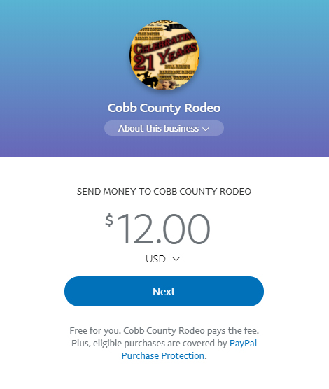 Tickets – Cobb County Rodeo